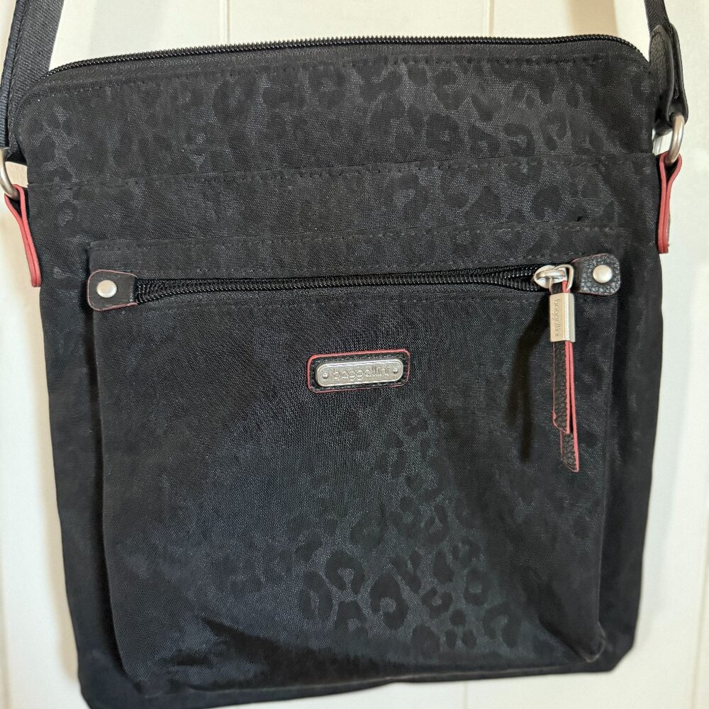 Baggalini Black Cheetah